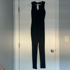 Black jumpsuit